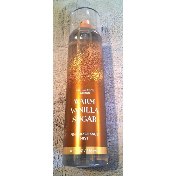 Bath & Body Works Warm Vanilla Sugar Fine Fragrance Body Mist Spray NEW - Picture 1 of 2